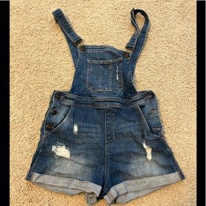 Sneakpeak denim overalls